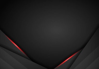 Metalik düzen teknik kırmızı siyah tasarlamak yenilik çerçeve 