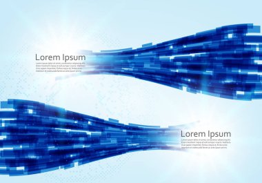 soyut teknoloji hatları vektör arka plan