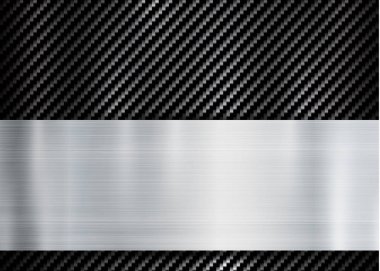 karbon kevlar doku desen teknoloji sp soyut metalik çerçeve