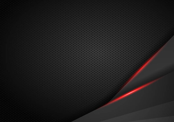 абстрактный металлический красный черный каркас компоновки современный технологический дизайн темп
