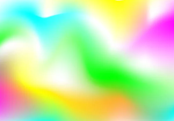 Футуристический голографический неоновый фон в стиле ретро 80-х. Векто — стоковый вектор