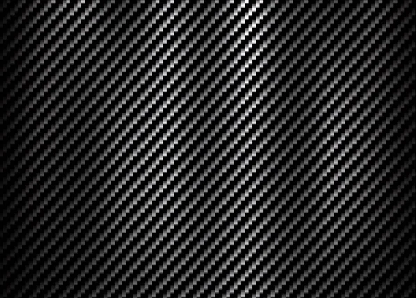Kohlefaser Muster Textur Hintergrund — Stockvektor