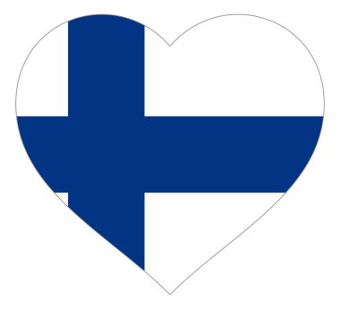 kalp vektör illüstrasyon işareti bayrak. Zıt kontur ile Kalp şeklinde Bayrak, ülkesine veya sevgililer günü için sevgi sembolü, vatanseverlik.