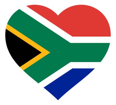 kalp vektör illüstrasyon işareti bayrak. Zıt kontur ile Kalp şeklinde Bayrak, ülkesine veya sevgililer günü için sevgi sembolü, vatanseverlik.