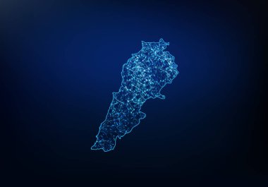 Lübnan harita ağı, internet ve küresel bağlantı özeti 
