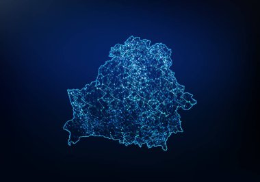 Beyaz Rusya harita ağı, internet ve küresel bağlantı özeti 
