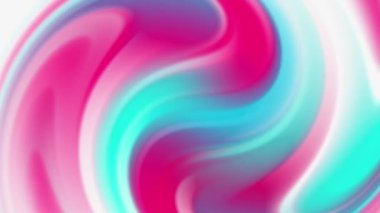 Holografik pastel renk animasyonu. Sıvı neon yüzey. Rastgele dalgalı dokuyu hareket ettiriyorum. Psychedelic animasyonlu arka plan. Soyut holografik bulanıklık yüzeyini dönüştürme.