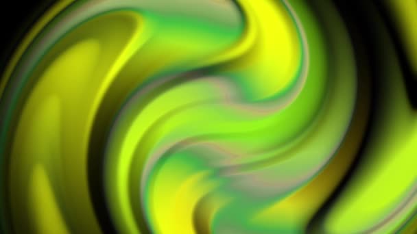 抽象的な液体 波の背景 ヌガー キャラメル — ストック動画