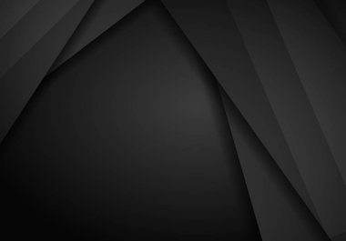 soyut metalik siyah çerçeve düzeni modern teknoloji tasarım şablonu