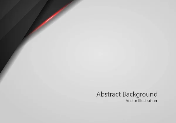 抽象的なメタリックレッドブラックフレームレイアウトデザイン技術革新 — ストックベクタ