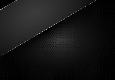 Koyu metal daire kafes tasarım modern fümüstü soyut gümüş