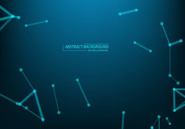 Tıp, bilim, teknoloji için bilimsel molekül arka planı