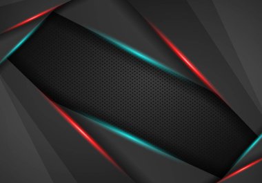 Soyut arka plan zarif metalik. Vektör grafik şablonu de