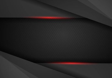 Soyut Metalik Modern Kırmızı Çerçeve Tasarımı Yeniliği