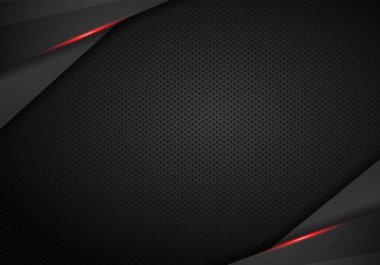 Soyut Metalik Modern Kırmızı Çerçeve Tasarımı Yeniliği