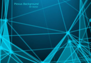 Fütüristik şekli. Arka plan bilgisayar oluşturulan