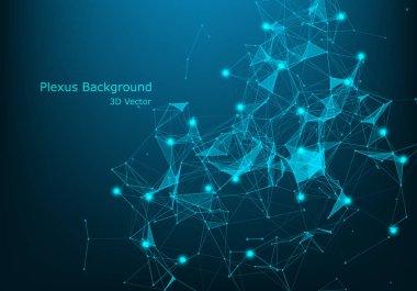 Büyük veri görselleştirmesi. Noktalı ve çizgili fraktal element