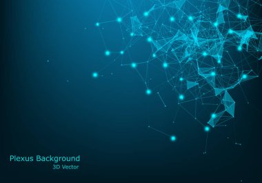 Soyut teknoloji arka planı. Bilim geçmişi. Büyük veri. Ba