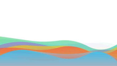 Yumuşak pastel renklerde renkli kabaran dalgaların olduğu canlı bir arka plan. Yatıştırıcı estetik gerektiren yaratıcı projeler, sunumlar ve tasarımlar için mükemmel..
