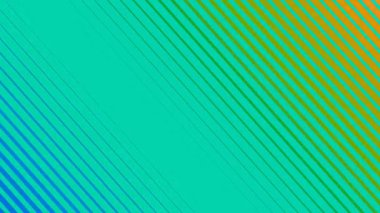 Bu soyut animasyon arka planı canlı mavi ve turuncu renkte çizgiler içerir, dijital sanat projeleri, sunumlar veya yaratıcı tasarımlar için mükemmeldir..