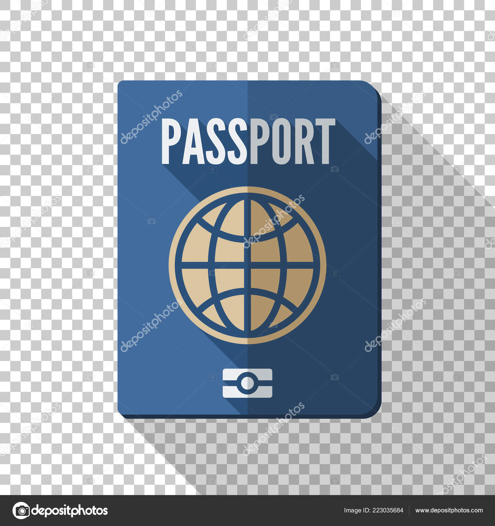Vector Illustration Set Of The Passport In Closed And Open View. Royalty  Free SVG, Cliparts, Vectors, and Stock Illustration. Image 81149195., image size:1600x1700