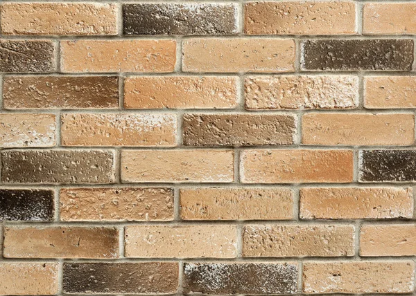 Close-up van oude bakstenen muur. Vuile bakstenen. Grunge bakstenen muur achtergrond — Stockfoto