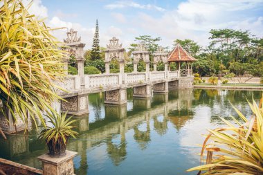 Taman Ujung Parkı, Bali, Endonezya Köprüsü