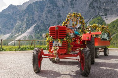 Achensee Gölü, Avusturya. 24 Ağustos 2017. Avusturya 'nın Achensee Gölü bölgesindeki Tyrol Gölü. 24 Ağustos 2017. Avusturya 'nın Tyrol bölgesinde yer alan göl, Tyrol' daki en büyük göldür ve Buzul Hanı 'nın morinaları tarafından oluşturulmuştur. 1927 'den beri göl