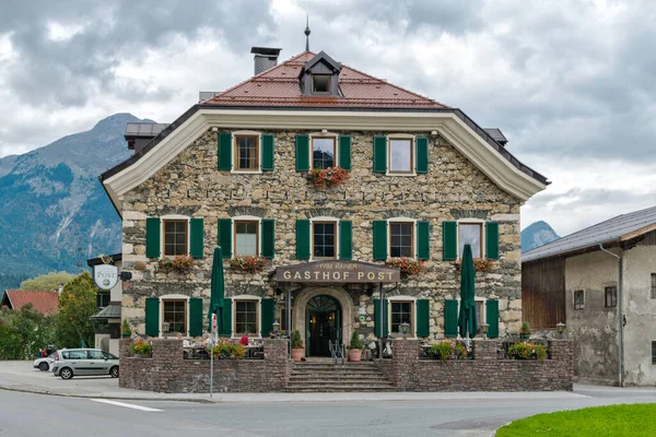Strass Zillertal Austria September 29Th 2017 Typical Tyrolean Restaurant Zillertal — 图库照片