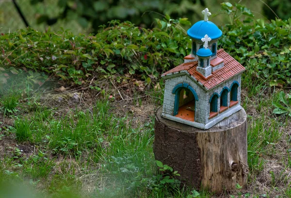 Triberg Alemanha Setembro 2018 Pequena Casa Pássaros Madeira Localizada Aldeia — Fotografia de Stock