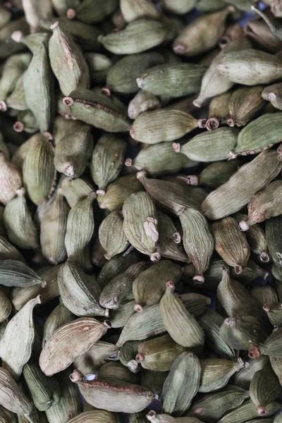 Cardamomo Seco Cerca Macro — Foto de Stock