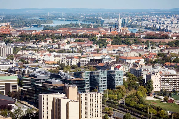 Bellissimo Paesaggio Urbano Sulla Città Budapest Ungheria — Foto Stock