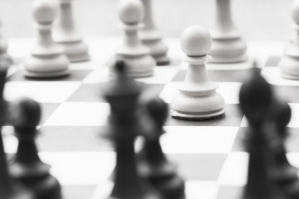 Chess pieces chess board Royalty Free Stock Images