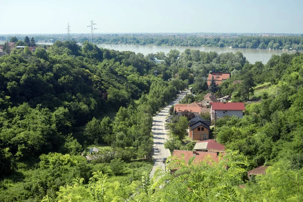 Paesaggio verde Serbia — Foto Stock