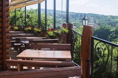 restoran teras balkon
