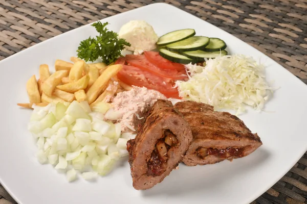 Harina de carne llena — Foto de Stock