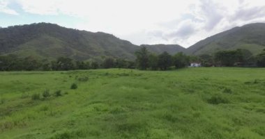 Brezilya, Rio de janeiro açık bir alanda çim için gerçekten yakın bir fligh