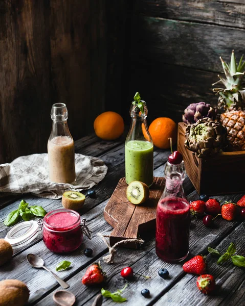 Smoothies — Stockfoto