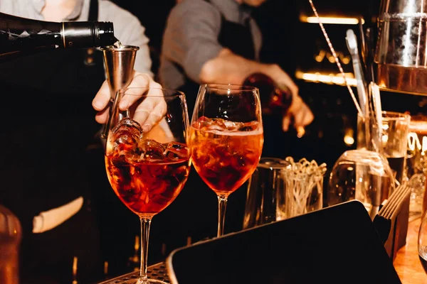 aperol ile kokteyl, hazırlama