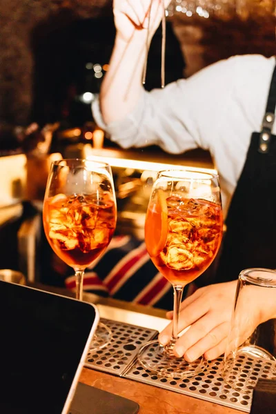 aperol ile kokteyl, hazırlama