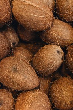 Hindistancevizi, tropikal meyve arka plan yığını