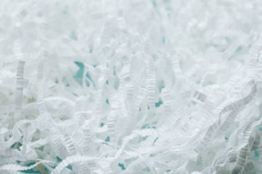 Makro fotoğraf beyaz kağıt Dekor malzemesi