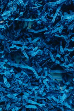 Makro fotoğraf mavi kağıt Dekor malzemesi