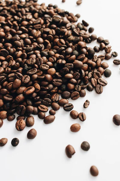 Close View Roasted Coffee Beans — Stock Photo, Image