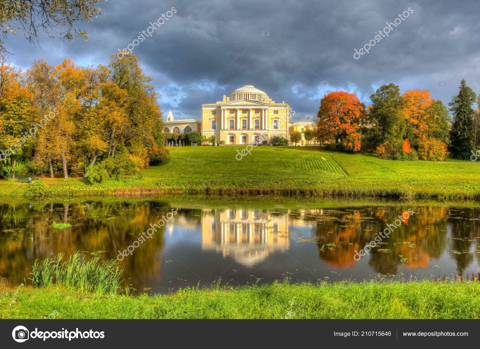 Павловск Осень Фото Парка