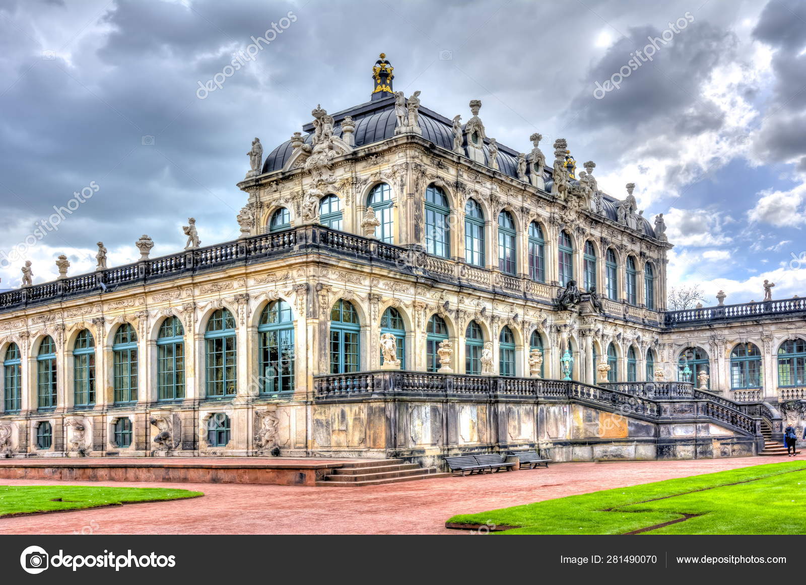 Dresden Gallery Zwinger Complex Dresden Germany Stock Editorial Photo C Mistervlad 281490070