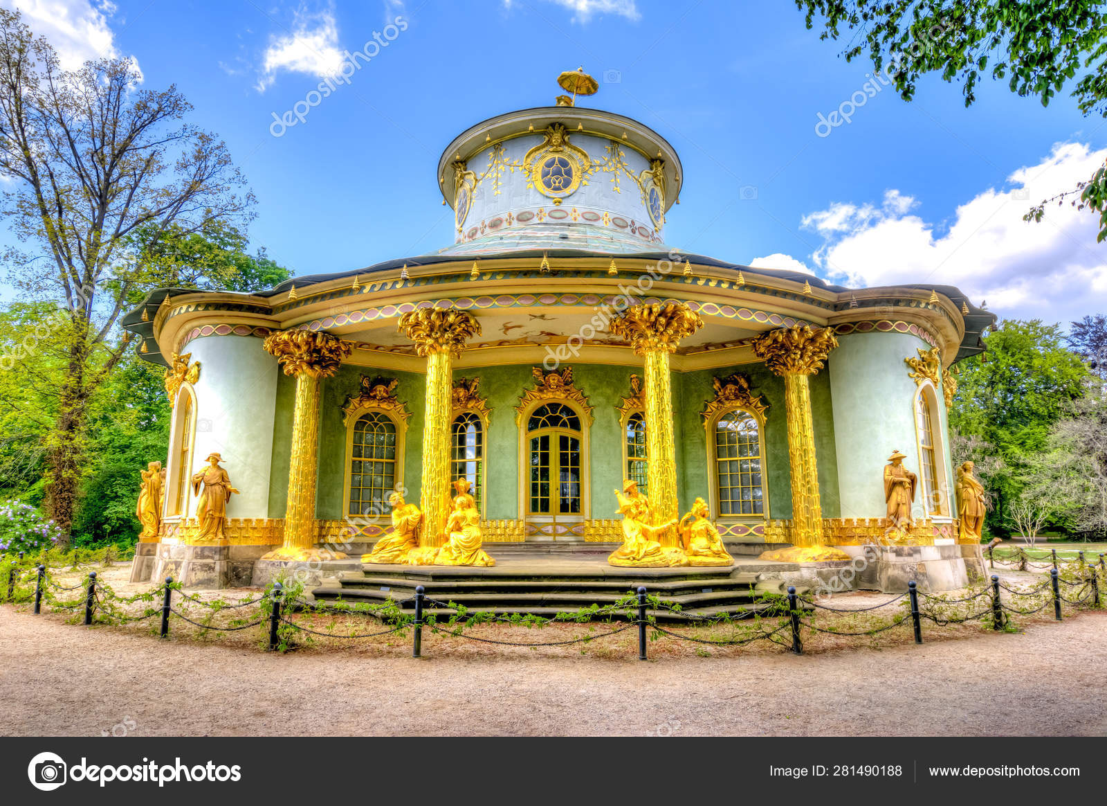 Chinese House Sanssouci Park Potsdam Germany Stock Editorial