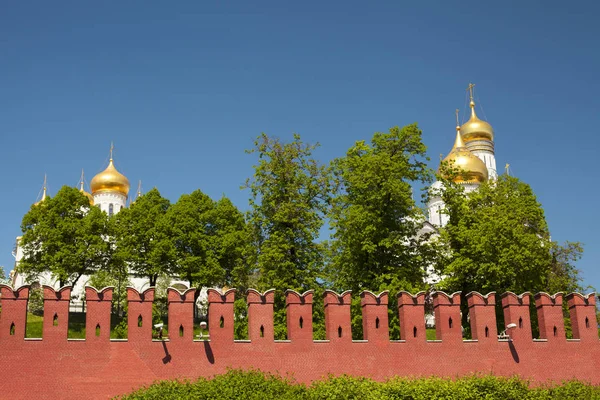 Muur Van Het Kremlin Toren — Stockfoto