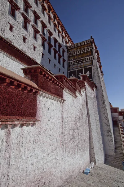 Palácio Potala Tibete China — Fotografia de Stock