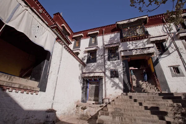 Verträumtes Kloster Tibet — Stockfoto